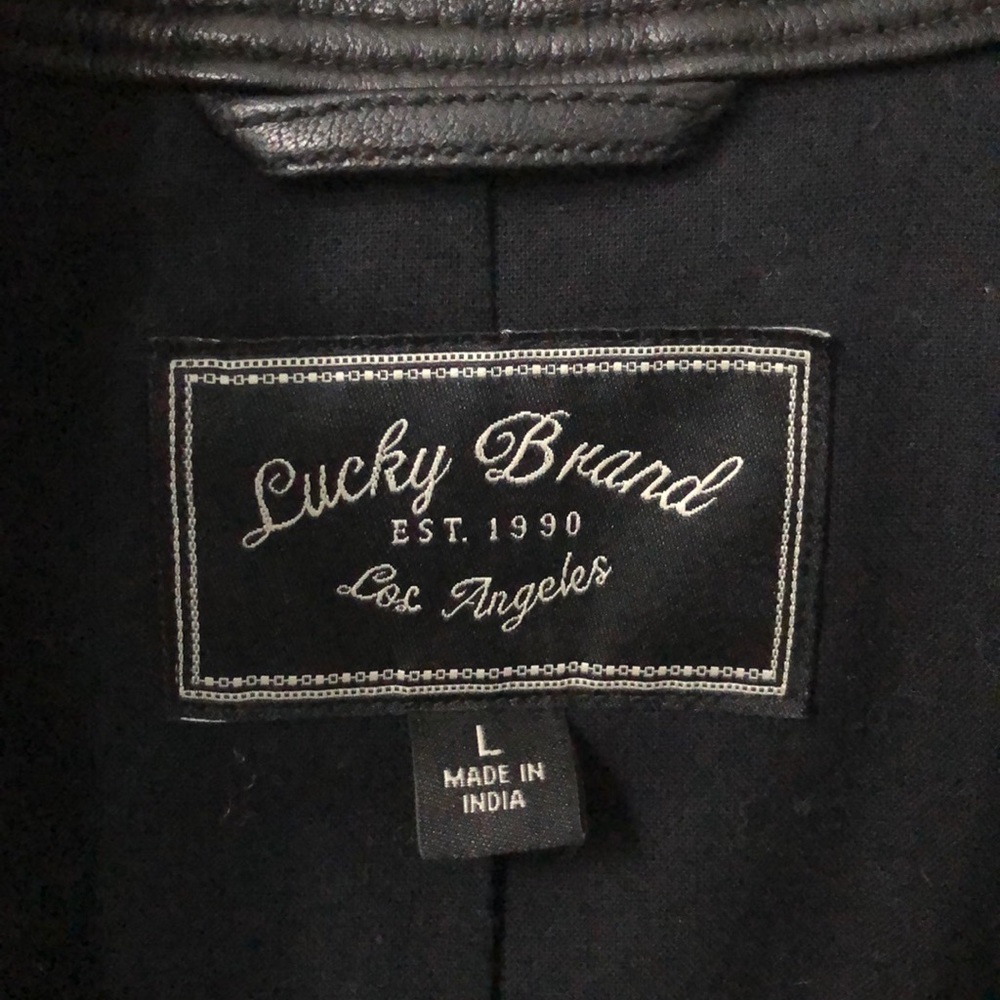 Luck Brand Leather Jacket - Picture 2 of 4